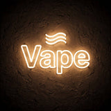 Vape · LED Neon — Warmweiß