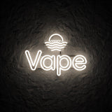 Vape · LED Neon — Weiß