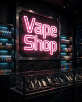 Vape Shop · LED Neon — Pink