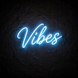 Vibes · LED Neon — Blau