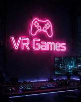 VR Games · LED Neon — Pink