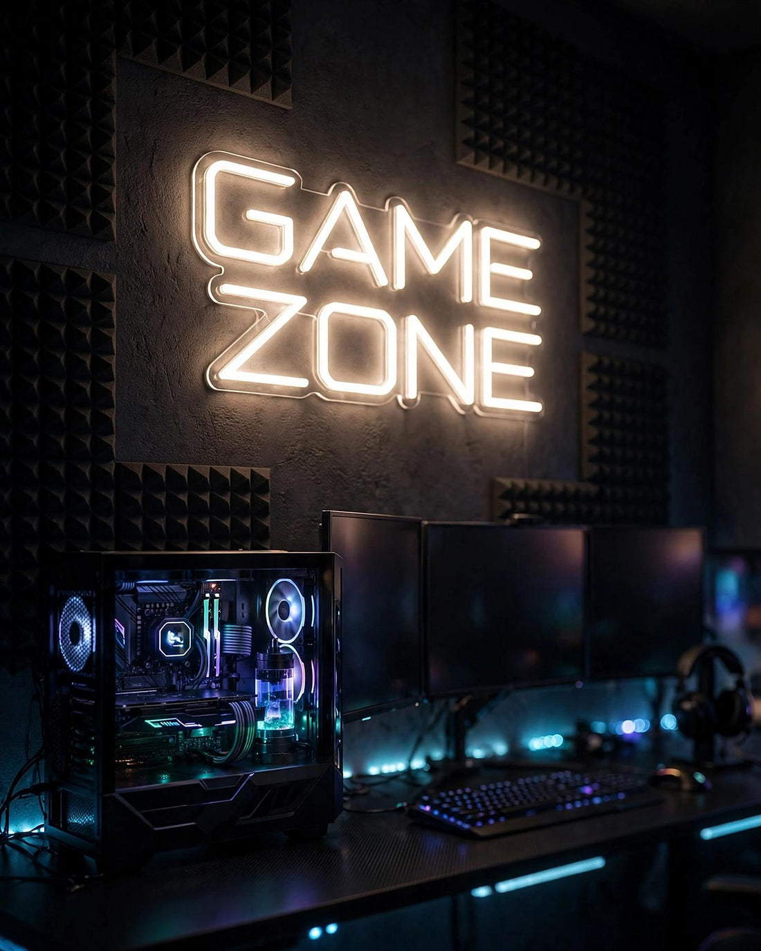 Game Zone · LED Neon