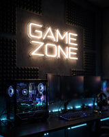 Game Zone · LED Neon — Warmweiß