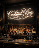 Cocktail Bar · LED Neon — Warmweiß