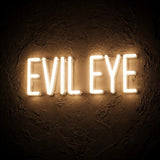 Evil Eye · LED Neon — Warmweiß