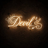 Devil · LED Neon — Warmweiß