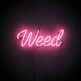 Weed · LED Neon — Pink