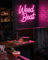 Weed Beat · LED Neon — Pink