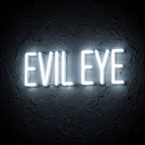 Evil Eye · LED Neon — Weiß