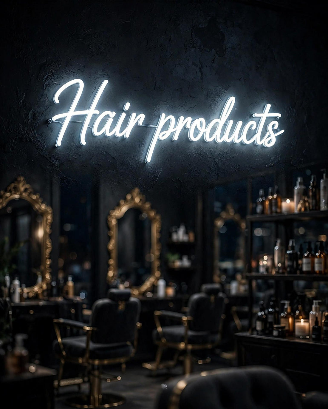 Hair products · LED Neon — Weiß