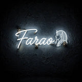 Farao · LED Neon — Weiß