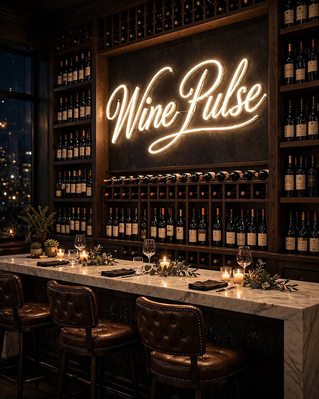 Wine Pulse · LED Neon