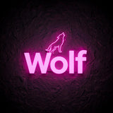 Wolf · LED Neon — Pink