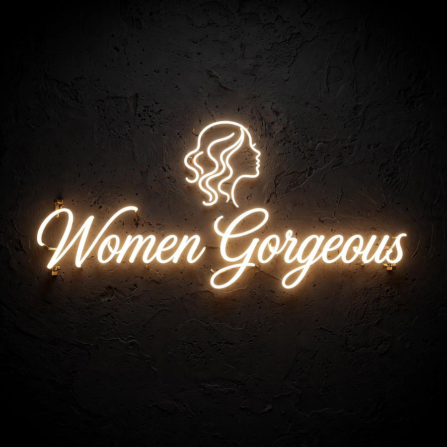 Women Gorgeous · LED Neon