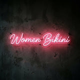 Women Bikini · LED Neon — Pink