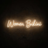 Women Bikini · LED Neon — Warmweiß