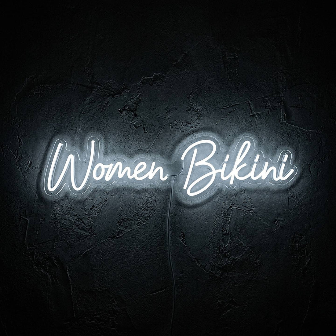 Women Bikini · LED Neon — Weiß