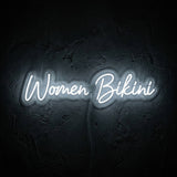 Women Bikini · LED Neon — Weiß