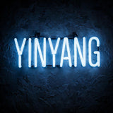 Yinyang · LED Neon — Blau