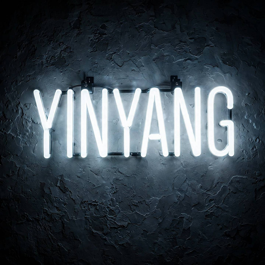 Yinyang · LED Neon — Weiß