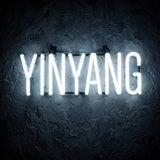 Yinyang · LED Neon — Weiß