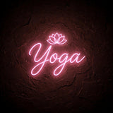 Yoga · LED Neon — Pink