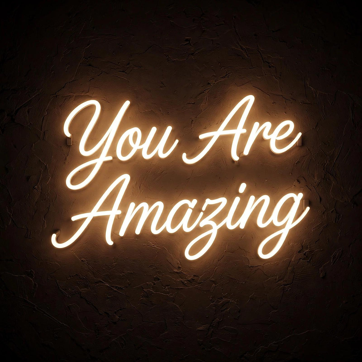 You Are Amazing · LED Neon — Warmweiß